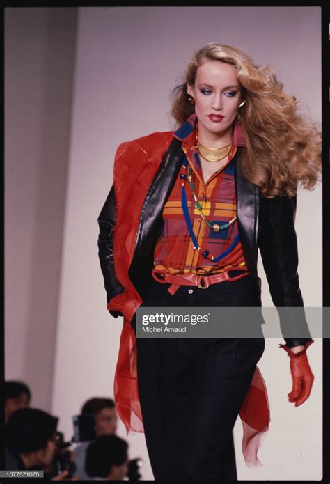 jerry hall ysl|JERRY HALL .